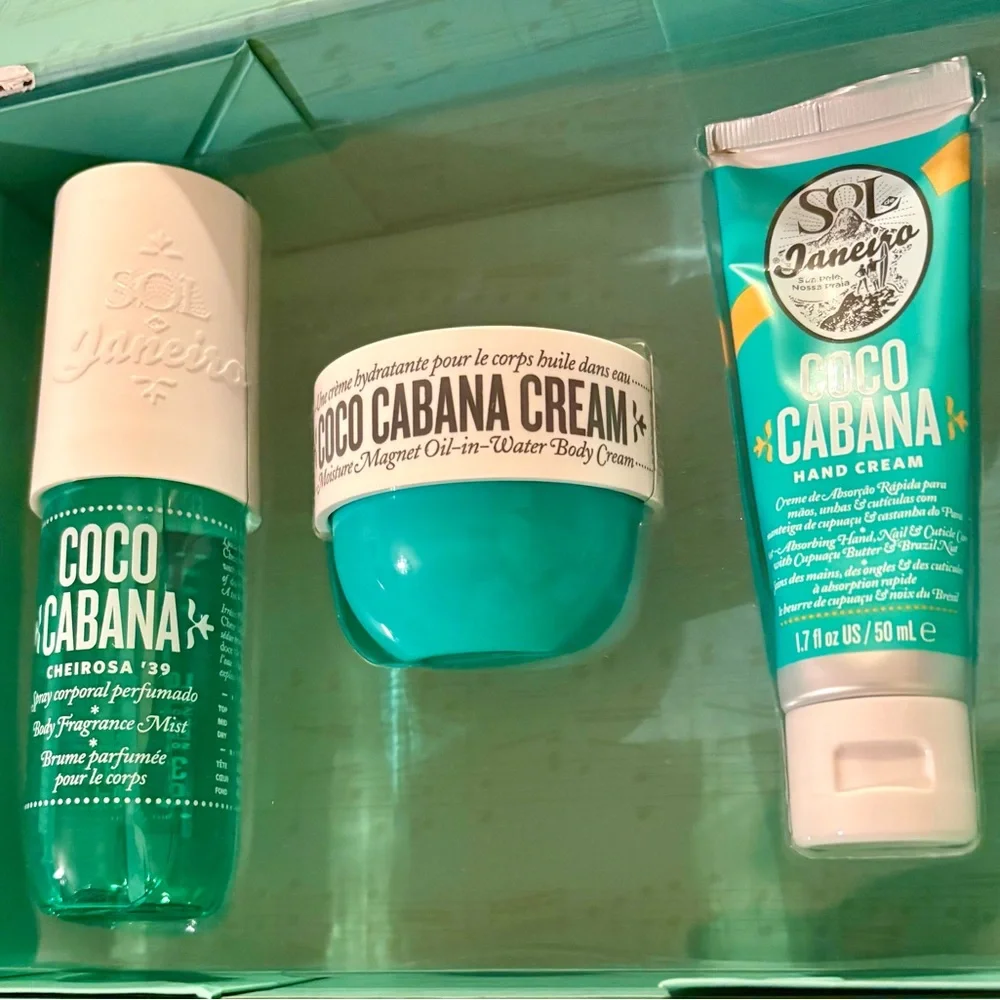 ⚫️ Sol de Janeiro Samba Mama Set Coco Cabana CHEIROSA 39 Fragrance Hand Cream - Picture 4 of 7